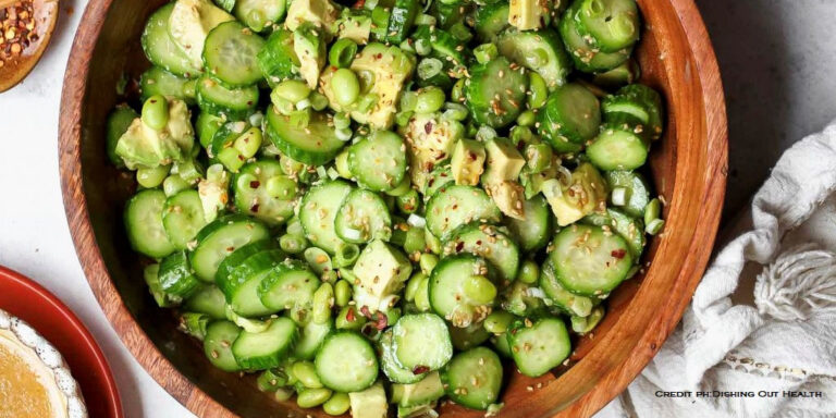 Insalata edamame di cetrioli
