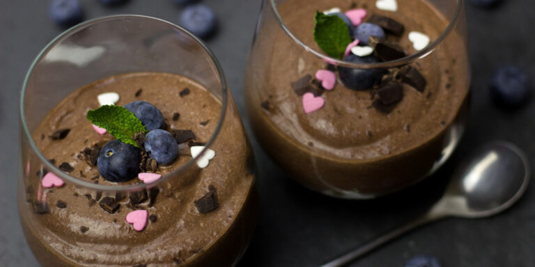 Keto mousse al cioccolato